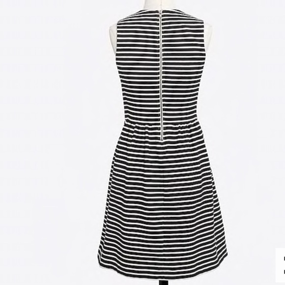 J Crew Factory petite striped daybreak dress - Picture 3 of 8